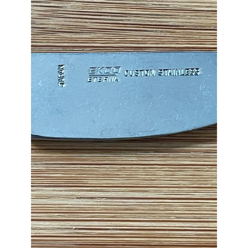 EKCO Eterna Corsair Stainless Cheese Spreaders / Butter Spreaders – Set of 2